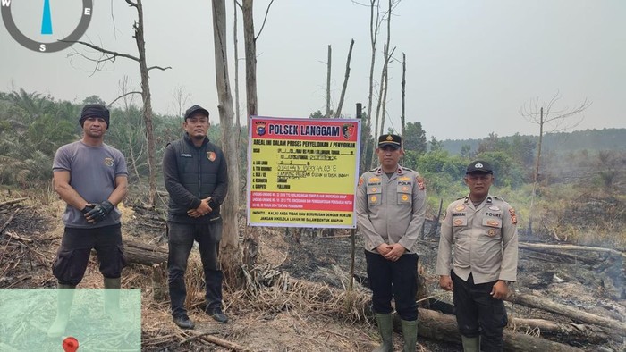 Polres Pelalawan tetapkan tersangka kasus 1,5 hektare lahan di Pelalawan
