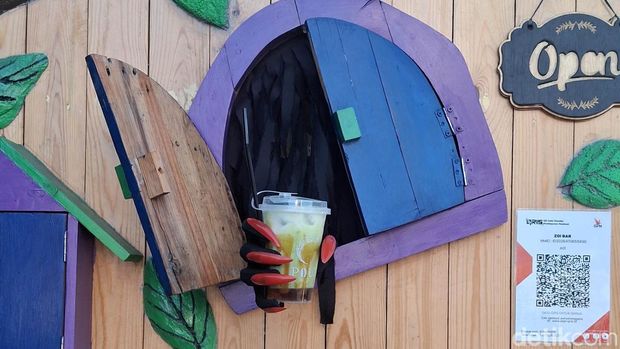 Pouli Coffee, kedai kopi dengan konsep introvert coffee shop yang berada di depan Zoi Bar, Jalan Nakula, Denpasar Barat, Denpasar, Sabtu (12/9/2026). (Foto: Fabiola Dianira/detikBali)
