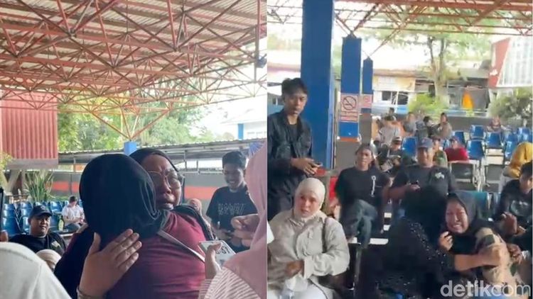 Suasana Pelabuhan Trisakti Menunggu Kedatangan Korban Kapal Virgo