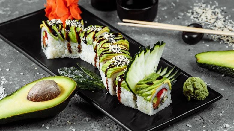 Sushi roll.