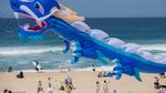 Warna-warni Layang-layang Hiasi Langit Bondi Beach di Festival of the Winds