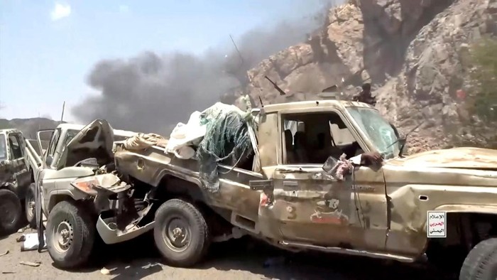 Situasi di Yaman kembali memanas setelah terjadinya serangan yang menyasar pasukan pro-pemerintah. Serangan tersebut dilaporkan oleh jaringan televisi milik Houthi dan terjadi di lokasi yang tidak diketahui. REUTERS