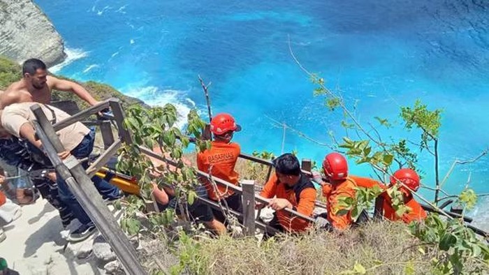 Basarnas Bali merupakan salah satu dari beberapa instansi yang melaporkan kematian wanita asal Australia tersebut. (Supplied: IDN Times/Basarnas Bali)