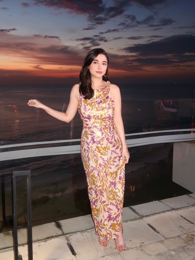 Amanda diketahui sama-sama berasal dari dunia enertainment seperti Andre. Ia aktif di dunia akting, model, presenter, hingga memiliki bisnis usaha sendiri. Foto: Instagram/@amandarigby6