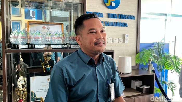 Asisten Manajer Humas Perumda Tirta Kencana Samarinda, Cevi Wahyudi.