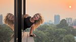 Momen Astrid S ke Jakarta, Sempat Naik Ojol