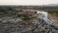 Terpopuler: Sungai di Gowa Mengering, Jadi Wisata Dadakan