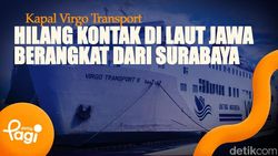 Video: Kapal Virgo Transport Hilang Kontak di Laut Jawa Berangkat dari Surabaya
