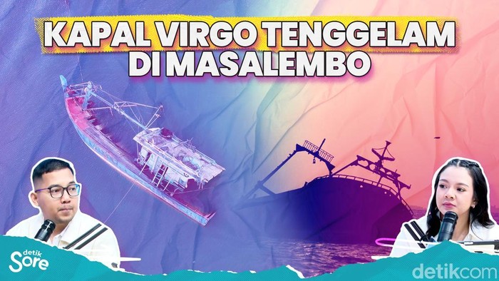 KAPAL VIRGO TENGGELAM DI MASALEMBO