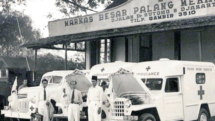 Dokumentasi Markas Besar Palang Merah Indonesia di Jakarta.
