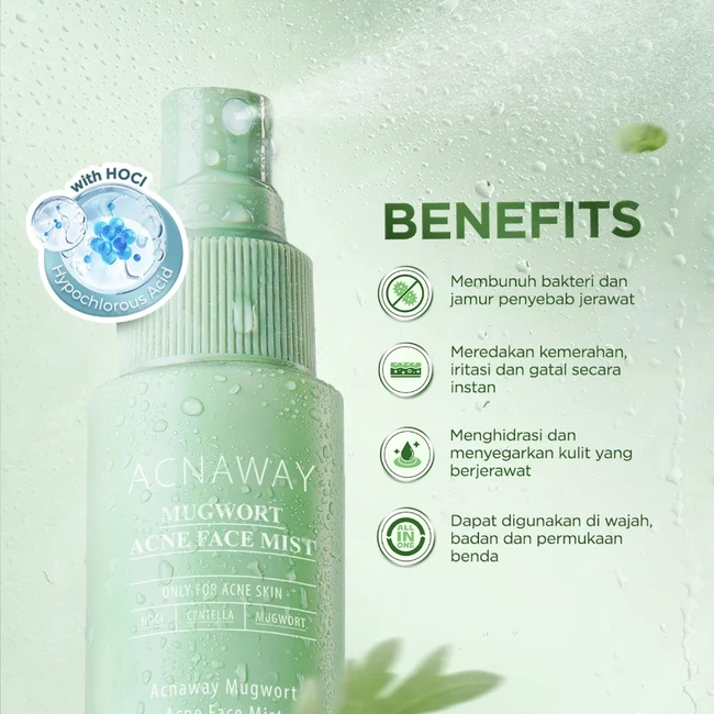 Face Mist Antibakteri yang Cegah Jerawat Meradang