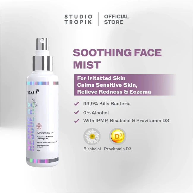 Face Mist Antibakteri yang Cegah Jerawat Meradang