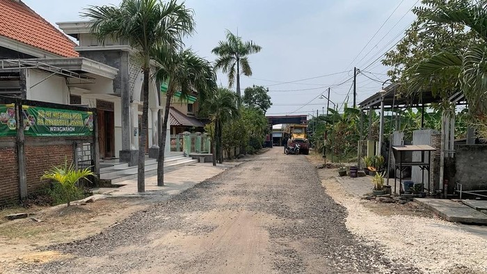Ilustrasi desa di Lamongan