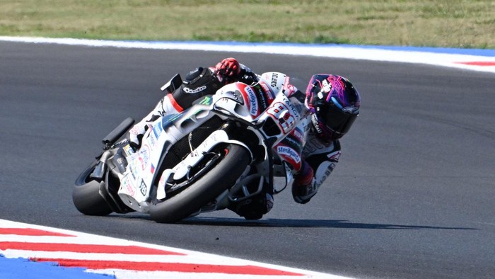MotoGP - San Marino Grand Prix - Misano World Circuit Marco Simoncelli, Misano, Italy - September 13, 2026 Aprilia Racings Jorge Martin in action during the MotoGP race REUTERS/Jennifer Lorenzini