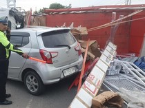 Tabrakan Beruntun di Bireuen, Sopir Truk Kopdes Terluka