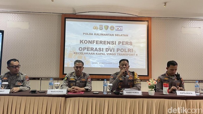 Konpers Operasi DVI Korban Kecelakaan Kapal Virgo Transport 8