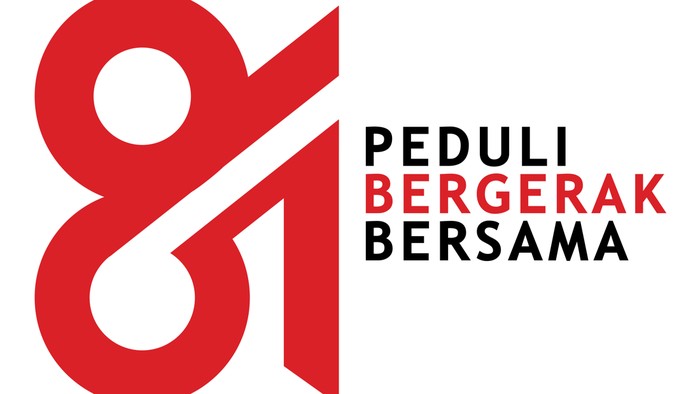 Logo HUT ke-81 PMI
