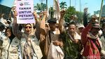 Petani Turun ke Jalan, Kawal RUU Reforma Agraria di Depan DPR