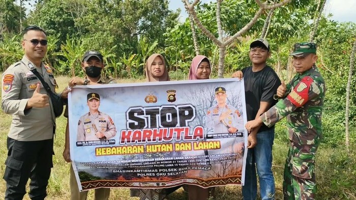 Polda Sumsel Masifkan Edukasi dan Mitigasi Karhutla