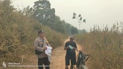 Polisi Gencarkan Imbauan Cegah Karhutla di Banyuasin