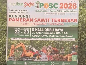 Panitia Pameran Sawit Terbesar Kubu Raya: Acara Diundur