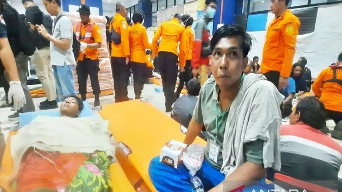 Riyanda penumpang selamat Kapal Virgo Transport 8 ditemui di Pelabuhan Trisakti Banjarmasin, Minggu malam (13/9/2026).