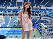 Sabrina Chairunnisa Berkebaya Nonton US Open 2026
