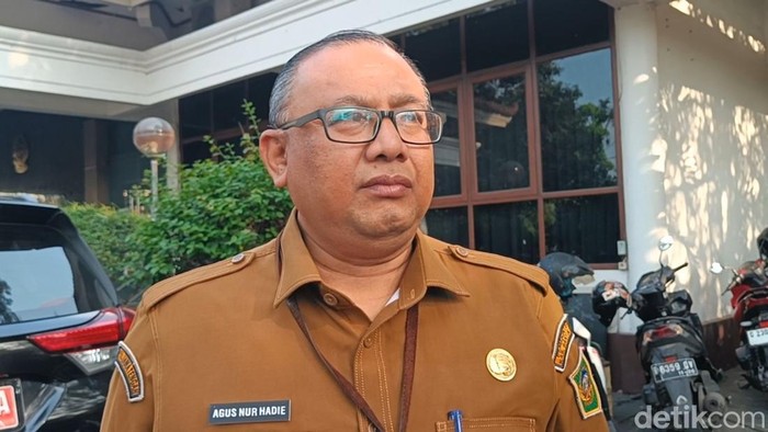 Sekda Banyumas, Agus Nur Hadie saat ditemui wartawan di sela apel di kompleks Pendopo Sipanji Purwokerto, Senin (14/9/2026).