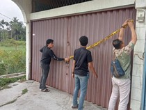 Polisi Sita Ruko Diduga Jadi Penampungan 65 Kg Sabu di Bengkalis