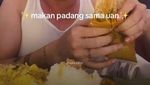 Uan Kaisar Hobi Makan Sambil Live Streaming, Lahap Nasi Padang hingga Lele
