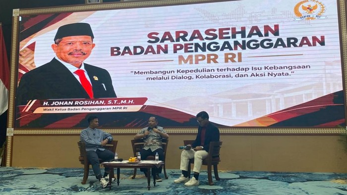 Wakil Ketua Badan Penganggaran MPR RI, Johan Rosihan