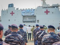 Wamensos Hadiri Pelepasan Satgas Port Visit 2026 ke Pasifik Selatan