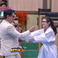Andre dan Amanda memang diketahui sering syuting program televisi bersama. Kebersamaan keduanya pun kerap curi atensi. Foto: YouTube/TRANS TV Official