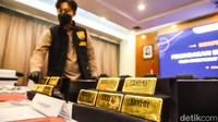 Bea Cukai Gagalkan Penyelundupan Emas 353 Kg ke Luar Negeri