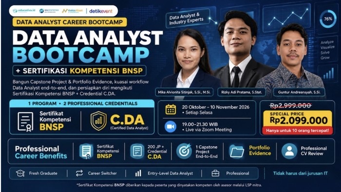 data analyst bootcamp detikcourse