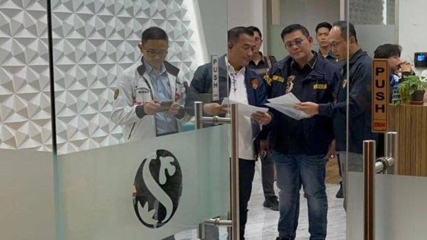 Dirtipideksus Bareskrim Polri Brigjen Ade Safri Simanjuntak menyampaikan perkembangan kasus dugaan tindak pidana pasar modal terkait dengan PT Multi Makmur Lemindo (MML) berkode saham PIPA (dok Istimewa)