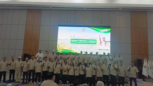 Foto bersama pengurus seusai Musda HKTI NTT di Kupang, Selasa (15/9/2026). (Simon Selly/detikBali)