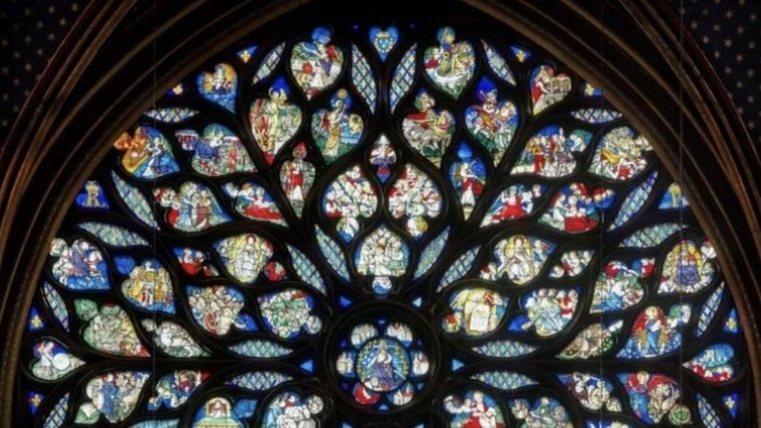 Gereja Sainte-Chapelle di Paris, Prancis