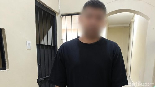 GS saat diamankan Polresta Denpasar.