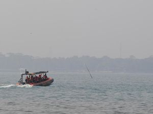 Pencarian 5 Jurnalis Hilang di Anak Krakatau Memasuki Hari Ke-10