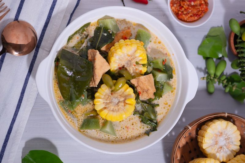 Ilustrasi sayur lodeh