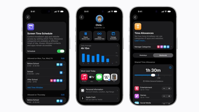 Fitur keamanan anak iOS 27
