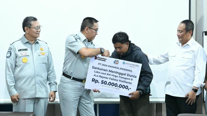Jasa Raharja Cairkan Santunan Korban KM Virgo Kurang dari 24 Jam