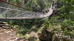 Jembatan Pongpet Dibangun Kembali Setelah Nyaris Ambruk