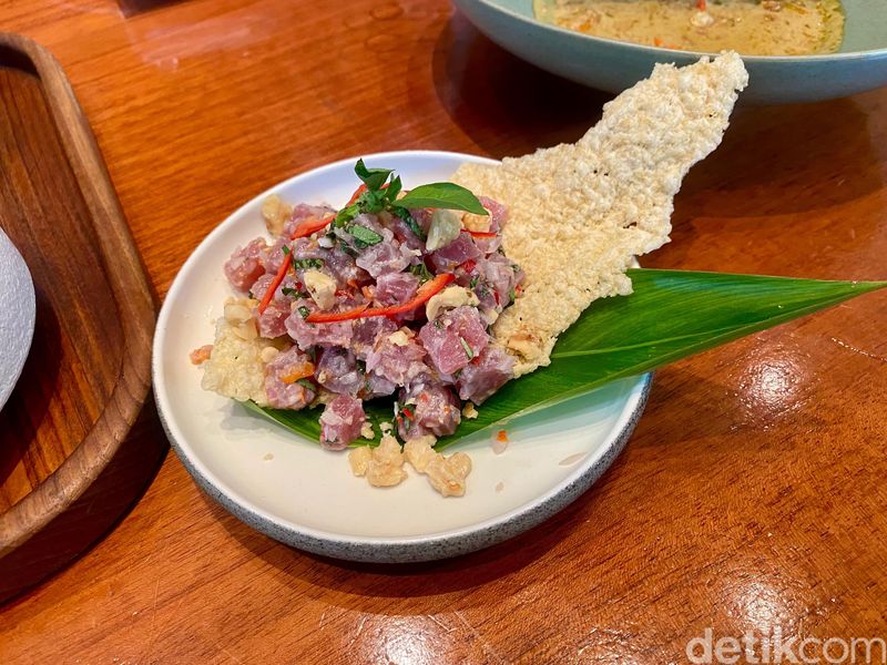 Menu Nusantara di JimBARan Lounge di AYANA Midplaza