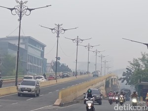 Kualitas Udara Kota Pekanbaru Memburuk, Walkot Tetapkan PJJ Sampai Sabtu