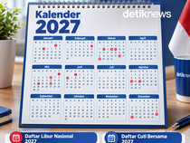 Tanggal Merah 2027 dan Cuti Bersama, Cek Daftar Lengkapnya!