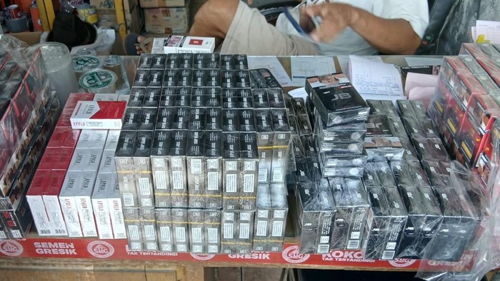 Operasi BKC di Lamongan Sita 9.680 Batang Rokok Ilegal
