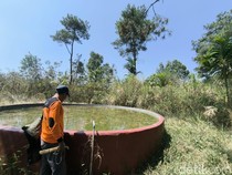 Embung 4.000 Liter Jadi Benteng Api di Gunung Ciremai