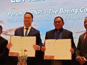 AirNav dan Boeing Teken Letter of Intent Tingkatkan Efisiensi di Bandara Ngurah Rai